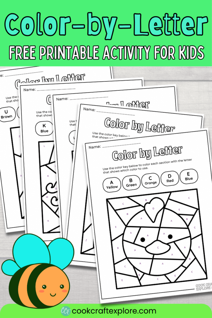 Color-by-Letter Printables